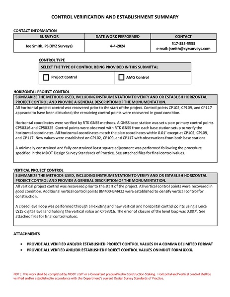 File:CONTROL VERIFICATION AND ESTABLISHMENT SUMMARY - EXAMPLE.pdf